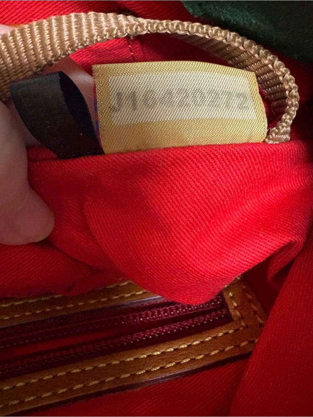 Dooney & Bourke Leather Satchel in Cognac Brown - Picture 12 of 12